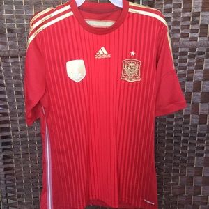 2010 world cup champions Spain jersey